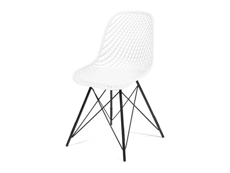 стул Vincent (mod. 8001) цвет белый/черный