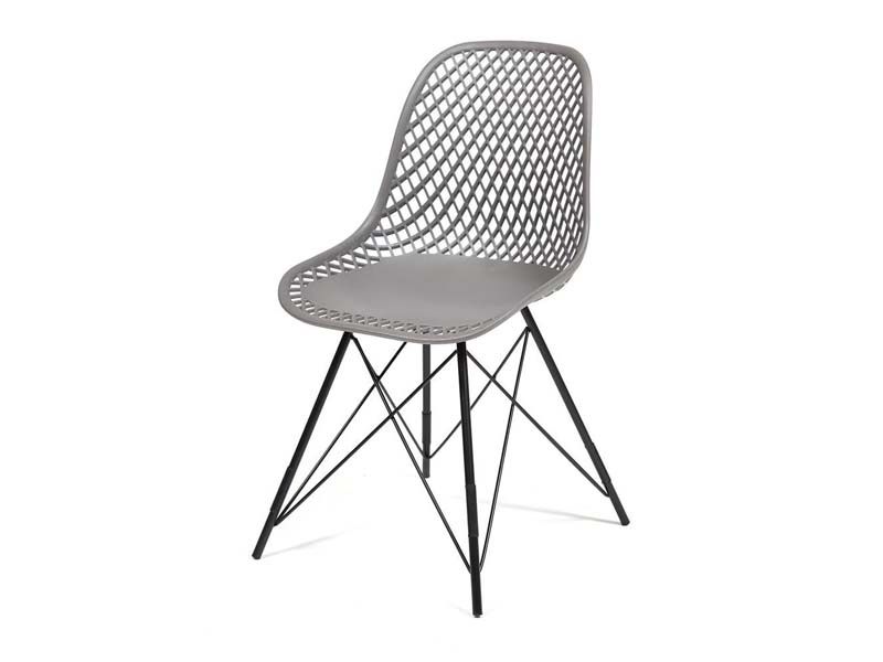 стул Vincent (mod. 8001) цвет серый/черный