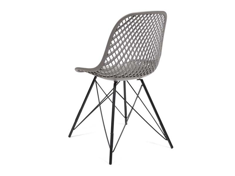 стул Vincent (mod. 8001) цвет серый/черный