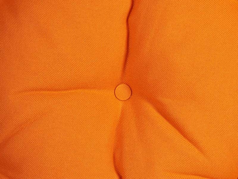подушка Папасан ткань полиэстер оранжевый