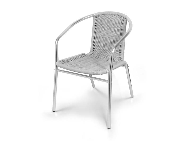 уличный алюминиевый стул LFT-3094a - цвет серый