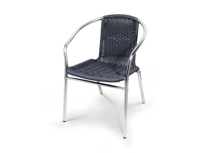 уличный алюминиевый стул LFT-3094g - цвет темно-серый