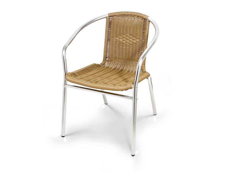 уличный алюминиевый стул LFT-3099a - цвет пшеничный