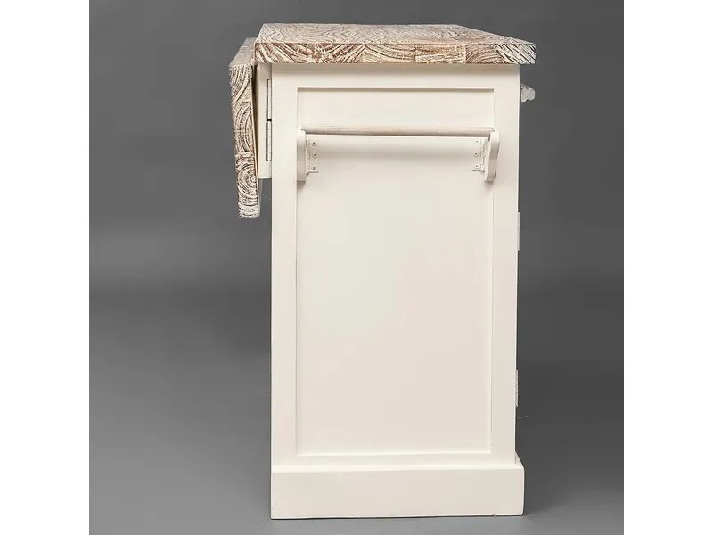 Кухонный остров Secret De Maison RIVIERA (mod.2248A) цвет white wash