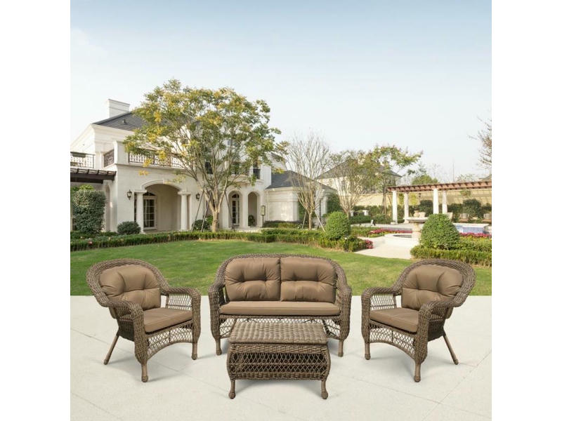Комплект мебели из иск.ротангаLV-520BB Beige-Beige