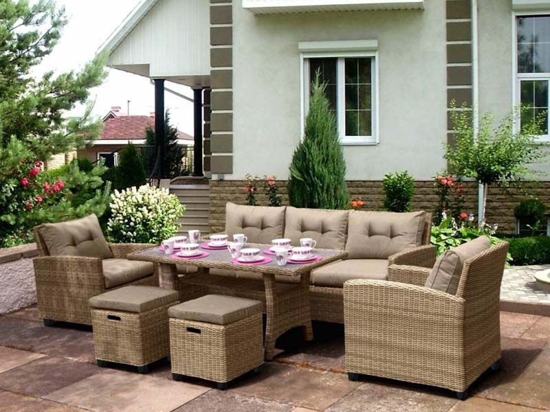 обеденный комплект AFM-310B Beige/Grey - цвет бежевый