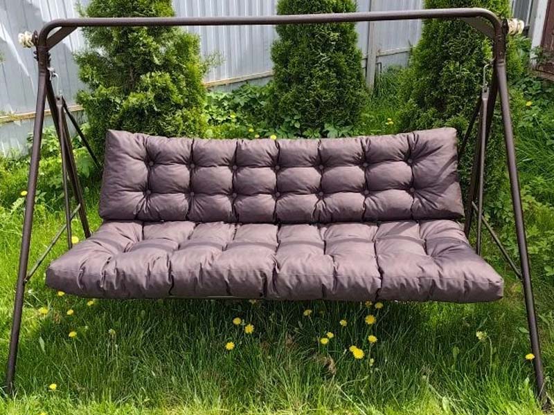 Матрас для садовых качелей Oxford 600 brown