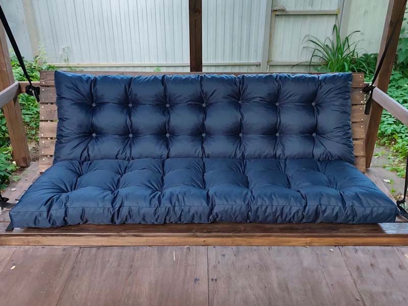 Матрас для садовых качелей oxford 600 синий Navy