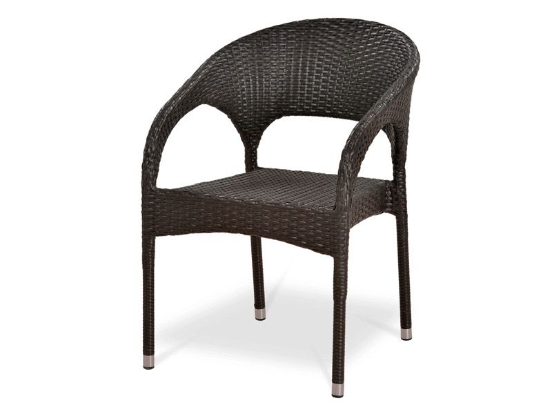 кресло из искусственного ротанга Y90C-W2390 Brown