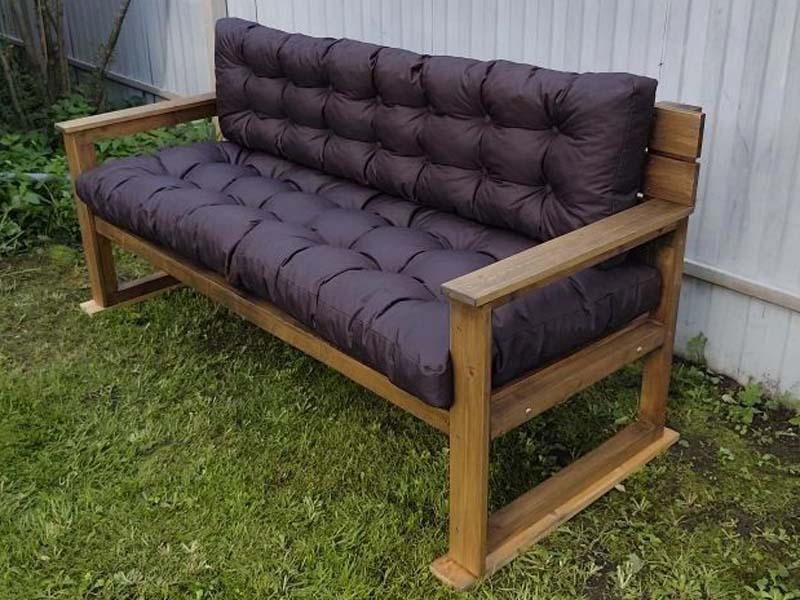 Подушки для садового дивана Oxford 600 brown
