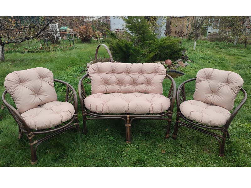Подушки для садовой мебели из ротанга Багама 01/16 Oxford 600d Beige