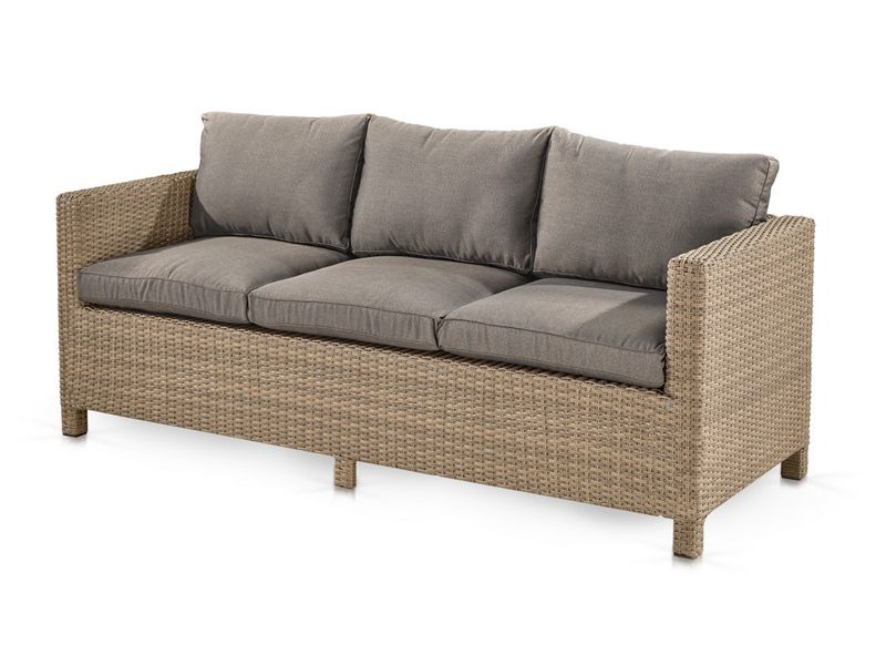 трехместный диван S65B-W65 Light Brown - цвет светло-коричневый